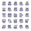 © Yaprativa - Tax Return Icon pack for your website, mobile, presentation, and logo design. Tax Return Icon dual tone design. Vector graphics illustration and editable stroke.