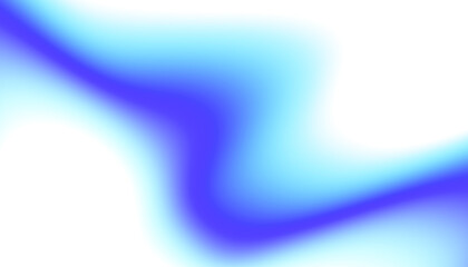 Aufkleber - Overlay abstract blue gradient on transparent background. Elegance wavy gradient