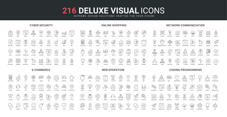 ecommerce and delivery line icons set. rating and like in social media, online store in favorites, u