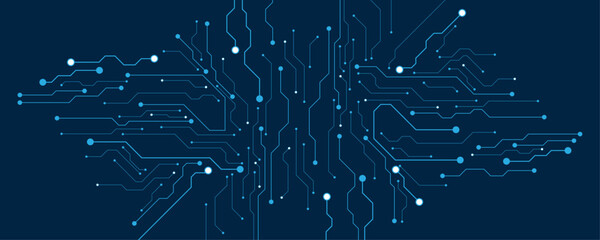 vector futuristic circuit board , Electronic motherboard , Communication and engineering concept , Hi-tech digital technology concept