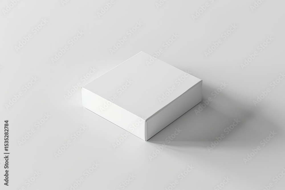 Normal White Box High Quality Visual of a White Box with a White Box on it Stock Photo ...