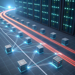 Poster - Data packet transfer over a digital highway