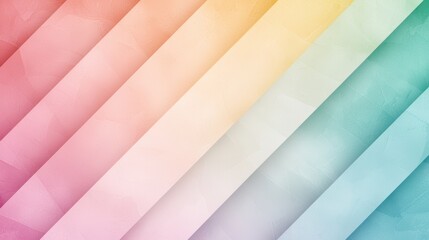 Poster - Rainbow Gradient rainbow background with subtle textures, offering a fresh and playful visual aesthetic.