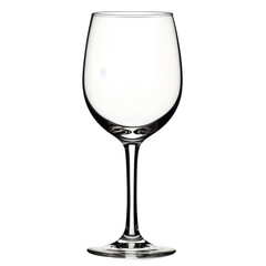 Poster - Elegant wine glass with tall stem and wide bowl, perfect for serving red or white wine. Ideal for formal dining or casual gatherings, enhancing drinking experience