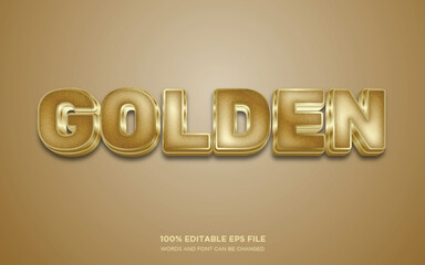 Poster - Gold Coins 3D editable text style effect	
