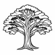 © selina - vector tree silhouette
