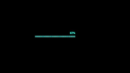Fototapete - Progress bar displaying thirty seven percent loading. Loading bar with percentage indicator and uploader concept. Progress bar shows file transfer status, system activity, and digital upload process.