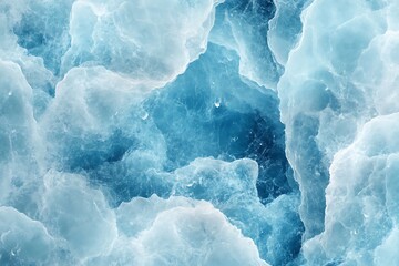 Aufkleber - Abstract Swirls with Blue and White Texture Background Art Design Element