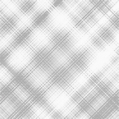 Poster - Grunge halftone gradient background. Faded grit noise texture. White and black sand wallpaper. Retro pixelated backdrop. Anime or manga style comic overlay. Vector graphic design textured template