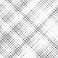 Poster - Grunge halftone gradient texture. Faded grit noise background. Sandy gritty wallpaper. Retro pixelated backdrop. Black and white anime or manga comic overlay. Vector graphic design textured halftone