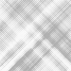 Poster - Grunge halftone gradient background. Faded grit noise texture. White and black sand wallpaper. Retro pixelated backdrop. Anime or manga style comic overlay. Vector graphic design textured template