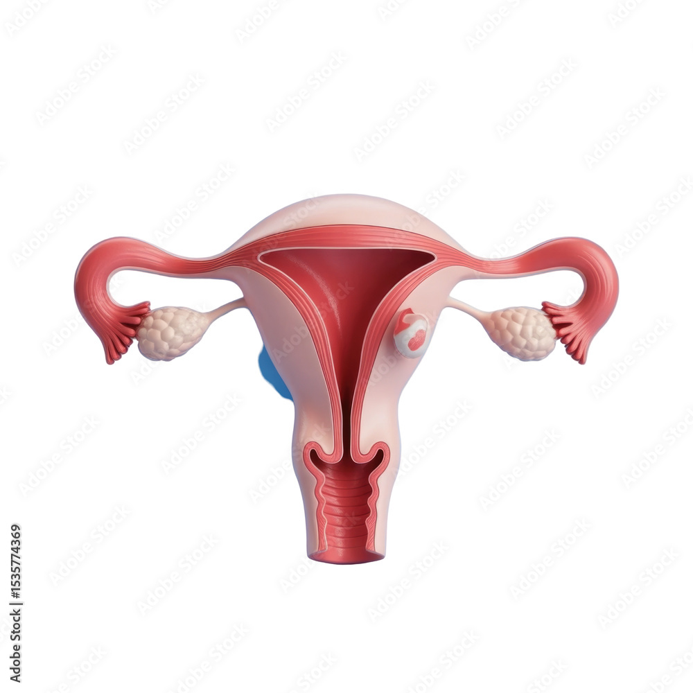 Understanding female reproductive system anatomy uterus ovaries ...