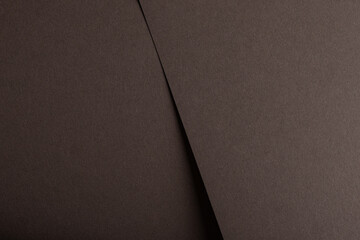 Aufkleber - Premium dark brown matte paper with a smooth, minimalistic texture, offering an elegant and earthy