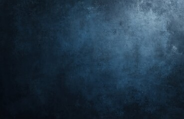 Poster - Dark blue grunge texture background. Rough wall with a distressed appearance. Perfect for design projects, art prints, decor, and backgrounds. Gives a classic, vintage look for your design.