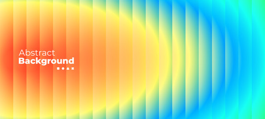 Poster - Chromatic ripple gradient vector design. Abstract colored background template for cover, poster, banner, creative art, presentation.