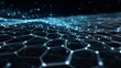 © muhammad - Abstract Technology Background with Polygonal Tech Shapes