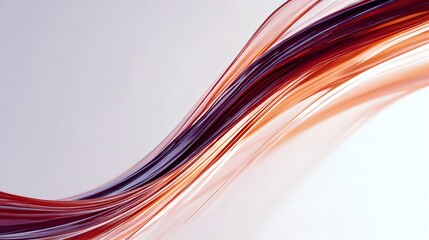 Fototapete - Abstract Flow of Multicolored Stripes