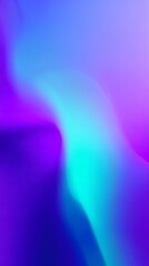 Fototapete - Abstract Gradient Flow with Purple and Blue Hues