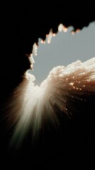 Aufkleber - Quantum Algorithm Wave Patterns in Motion with Mathematical Formulas on Dark Background for Big Data Analytics and Emerging AI Visualization