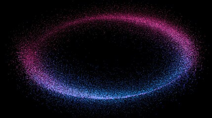 Poster - Gradient Ring of Particles in Dark Space