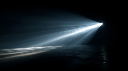 Poster - Dramatic Light Rays Beam Dark Background Abstract Digital Art Modern Design Elegant Powerful Hopeful Clean Bright Studio Clean Professional High Quality Image Stunning Impressive  