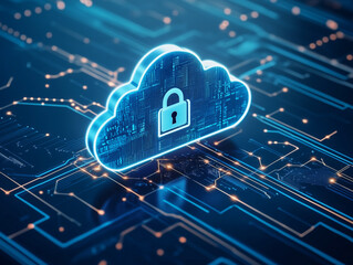 Poster - Secure Cloud Computing System with Digital Lock Technology Connection Design