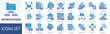 © AGE - Datafication icon set vector Solid Gradient Style repositor, data mining, metadata, data warehouse, data, data extraction, data sharing, data cleaning, lifecycle, data privacy, data discovery