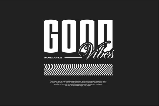 typography streetwear urban fashion template for printing	
