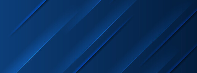 Poster - Abstract blue diagonal lines background for modern design projects, suitable for banners, website backgrounds, and graphic presentations. Bold and dynamic.