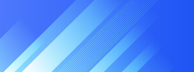 Poster - Abstract blue background with diagonal lines and shading. Perfect for presentations, website design, flyers, or social media graphics. Versatile design element.