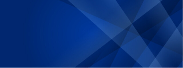 Poster - Abstract blue geometric background design suitable for tech presentations, website headers, and digital art projects. Provides a modern and sleek look.