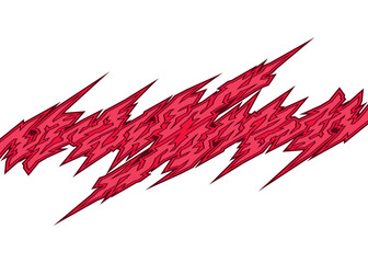Aufkleber - Abstract background with geometric tribal pattern and with some copy space area