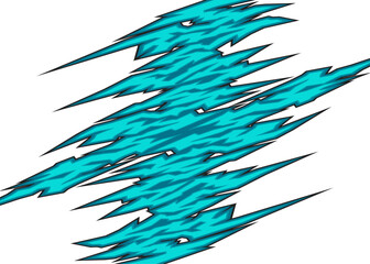 Aufkleber - Abstract background with geometric tribal pattern and with some copy space area