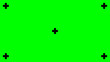 © Anzz Stock - Vibrant green screen background with essential black tracking markers, ready for chroma key compositing. Ideal for video production, special effects, or digital display replacement