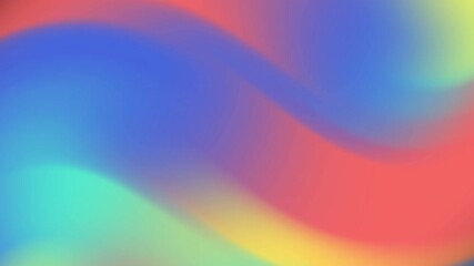 Poster - Abstract Gradient Color Wave Motion Background for Video and Design Projects