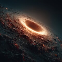 Wall Mural - cosmic black hole vortex energy in deep space cosmic vortex space energy black hole universe galaxy
