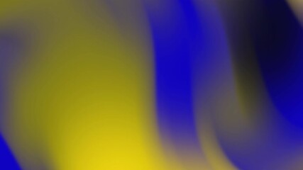 Poster - Abstract Blue and Yellow Gradient Motion Background for Video
