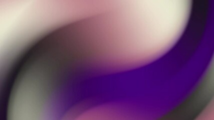 Poster - Abstract Swirl of Purple, Pink, and Cream Colors in Motion