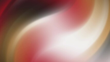 Poster - Abstract Swirl of Red, Gold, and White Colors in Motion