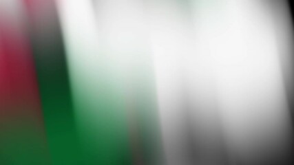 Aufkleber - Abstract Motion Blur: Red, Green, and White Dynamic Background
