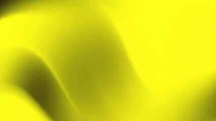 Poster - Abstract Yellow Gradient Wave Motion Background Video Loop