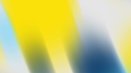 Poster - Abstract Motion Background with Yellow, Blue, and White Gradient Streaks