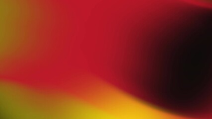 Aufkleber - Abstract Gradient Motion: Red, Yellow, and Black Color Transition