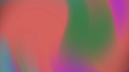 Aufkleber - Abstract Gradient Color Blend Animation: Smooth Transition of Vibrant Hues