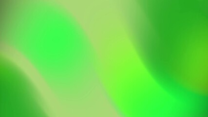 Aufkleber - Abstract Green Gradient Motion Background with Smooth Blurs and Light Leaks