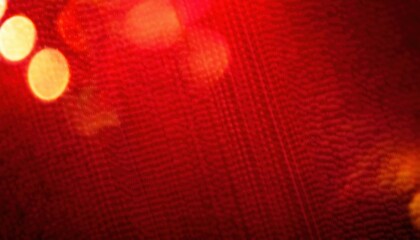 Poster - vibrant red hexagonal bokeh pattern with reptile-like texture and glowing light spots for abstract web design, futuristic branding, or bold print background

