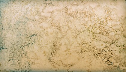 Leinwandbilder - vintage cracked plaster wall texture with muted beige and sage green marbling detail for rustic background, web design, antique print template, or grunge branding

