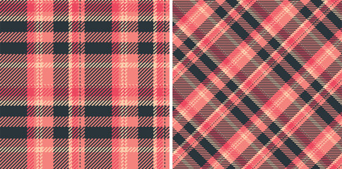 Poster - Textile pattern featuring classic tartan  diagonal checks. Ideal for backgrounds, fabric design, and retro fashion. A versatile and timeless aesthetic.