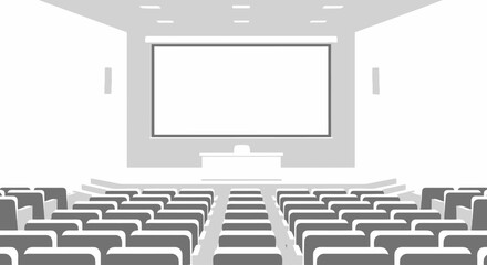Empty Auditorium: Presentation Ready