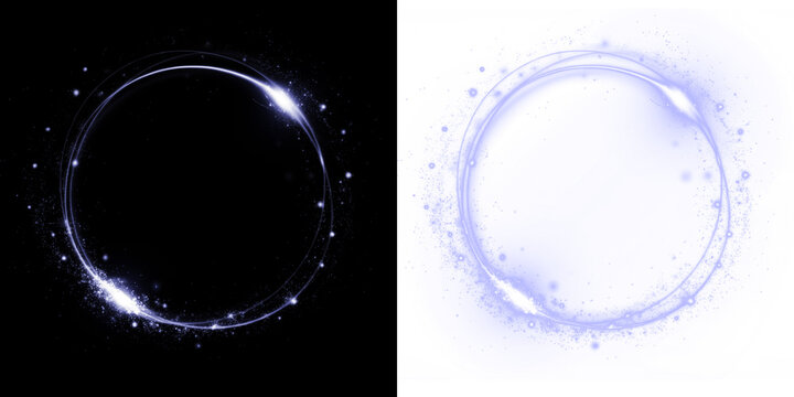 Abstract, circle, blue, design, and shape blend in a dynamic PNG ring. This smooth transparent PNG Overlay glows with modern energy, ideal for futuristic graphics, flowing art, or digital decoration.